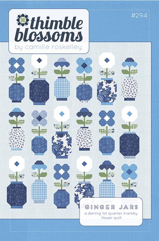 Ginger Jars Quilt Pattern by Thimble Blossoms