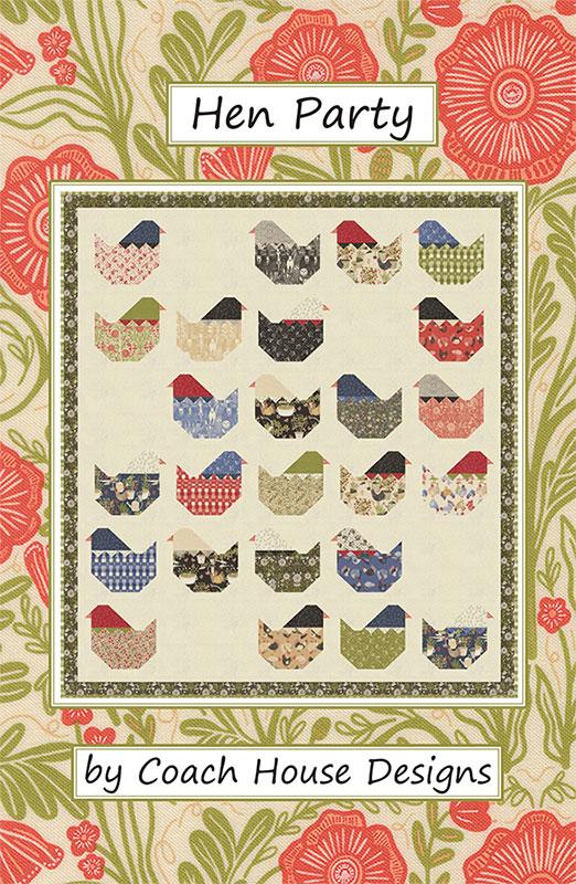 Hen Party Quilt Pattern by Coach House Designs