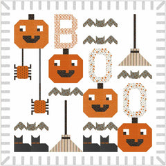 Spooky Season Too Cute to Spook Quilt Kit