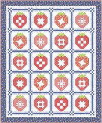 Fruit Salad Strawberry Sampler Quilt Kit