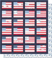 Stars & Stripes More Stars & Stripes Quilt Kit