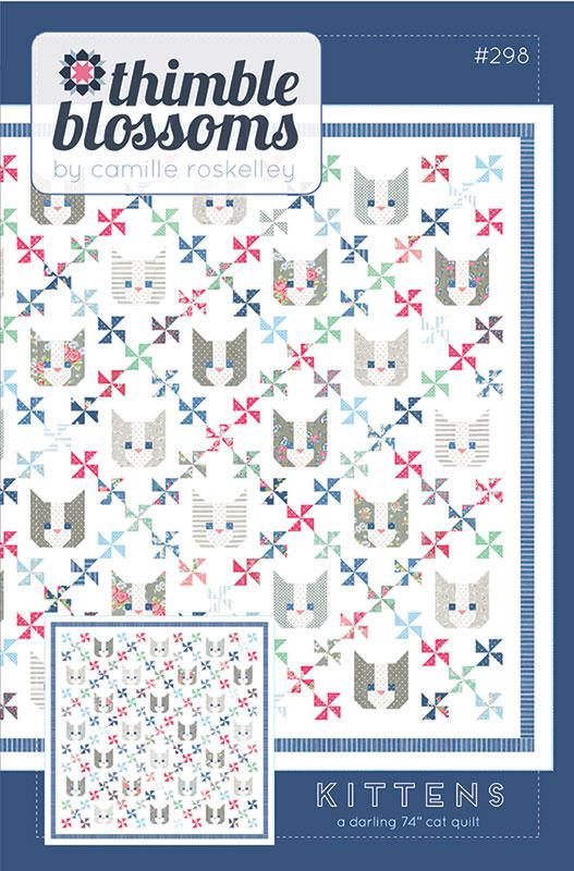 Kittens Quilt Pattern by Thimble Blossoms