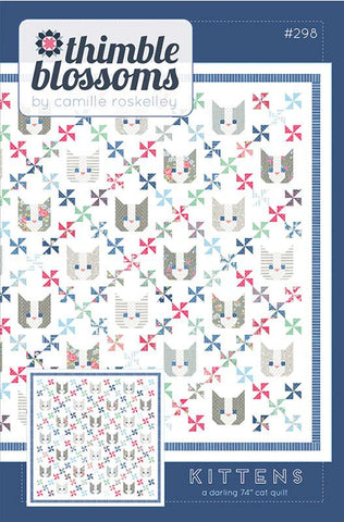 Kittens Quilt Pattern by Thimble Blossoms