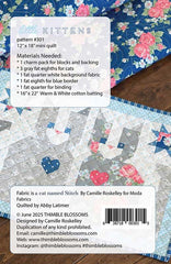 Little Kittens Mini Quilt Pattern by Thimble Blossoms