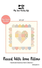 Pieced With Love Pillow Pattern by My Sew Quilty Life
