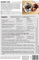 Quarry Tote Pattern by Noodlehead