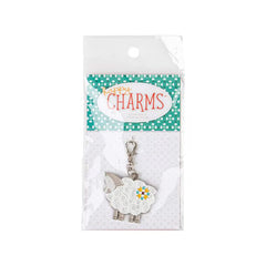 Home Town Sheep Enamel Happy Charm by Lori Holt