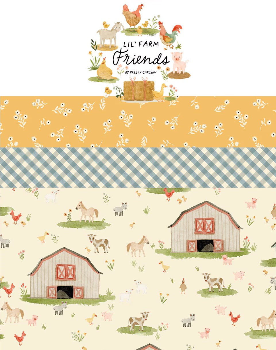 Lil' Farm Friends 10" Stacker by Kelsey Carlson for Riley Blake Designs