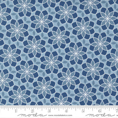 Zinnia Lake Zinnia Yardage by April Rosenthal for Moda Fabrics