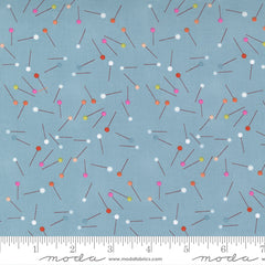 Make Time Bluebell Pins Yardage by Aneela Hoey for Moda Fabrics