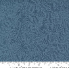 Meander Indigo Field Yardage by Aneela Hoey for Moda Fabrics