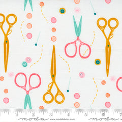 Sew Wonderful Powder Cut It Out Yardage by Paper & Cloth for Moda Fabrics