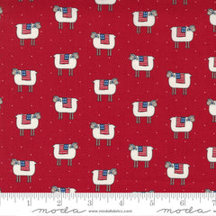 Prairie Days Prairie Red Prairie Friends Yardage by Bunny Hill Designs for Moda Fabrics