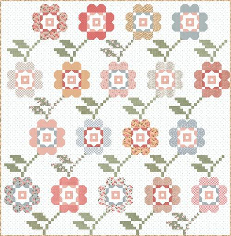 Country Rose Bloomers Quilt Kit