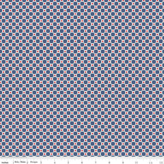 Cook Book Denim Kitchen Tile Yardage by Lori Holt for Riley Blake Designs
