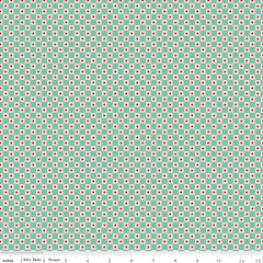 Cook Book Seaglass Kitchen Tile Yardage by Lori Holt for Riley Blake Designs