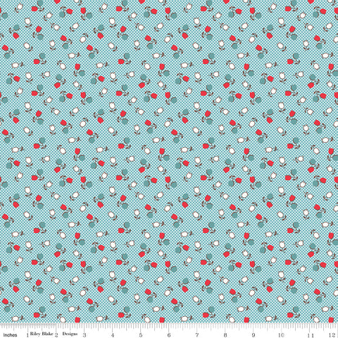 Cook Book Cottage Tulips Yardage by Lori Holt for Riley Blake Designs