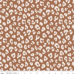The Waterhole Rust Animal Yardage by Gabrielle Neil Design for Riley Blake Designs