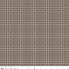 Bee Plaids Pebble Cider Yardage by Lori Holt for Riley Blake Designs