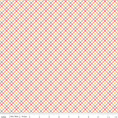 Bee Plaids Daisy Homespun Yardage by Lori Holt for Riley Blake Designs