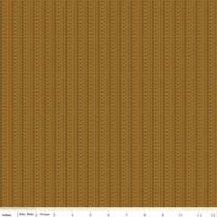 Awesome Autumn Sienna Stripes Yardage by Sandy Gervais for Riley Blake Designs