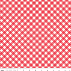 Bee Ginghams Cayenne Debbie Yardage by Lori Holt for Riley Blake Designs