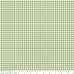 Bee Ginghams Lettuce Tina Yardage by Lori Holt for Riley Blake Designs