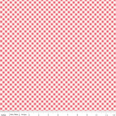 Bee Ginghams Tea Rose Lisa Yardage by Lori Holt for Riley Blake Designs