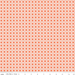 With A Flourish Salmon Weave Yardage by Simple Simon and Co. for Riley Blake Designs