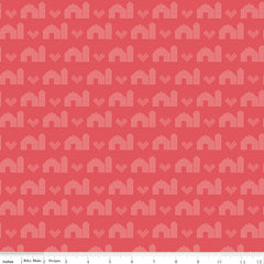Sweet Acres Sunset Barn Stitch Yardage by Beverly McCullough for Riley Blake Designs