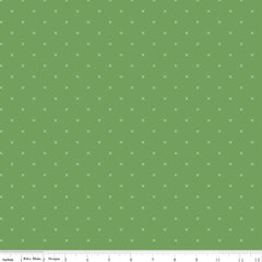 Bee Cross Stitch Clover Yardage by Lori Holt for Riley Blake Designs