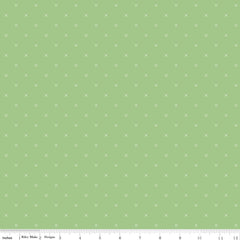 Bee Cross Stitch Riley Green Yardage by Lori Holt for Riley Blake Designs