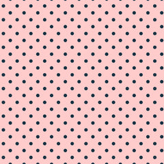 Sunshine And Chamomile Pink Dots Yardage by Lori Woods for Poppie Cotton Fabrics