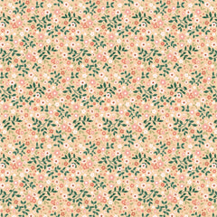 Goose Creek Gardens Yellow Garden Mix Yardage by Lori Woods for Poppie Cotton Fabrics