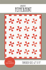 Gingiber's Peppermint Quilt Pattern by Stacie Bloomfield
