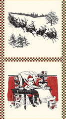 Christmas at Buttermilk Acres Sleigh Pillow Panel by Buttermilk Basin for Riley Blake Designs