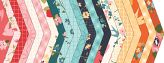 Treasured Threads 5" Precuts by Lori Woods for Poppie Cotton Fabrics