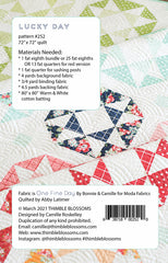 Lucky Day Quilt Pattern by Thimble Blossoms